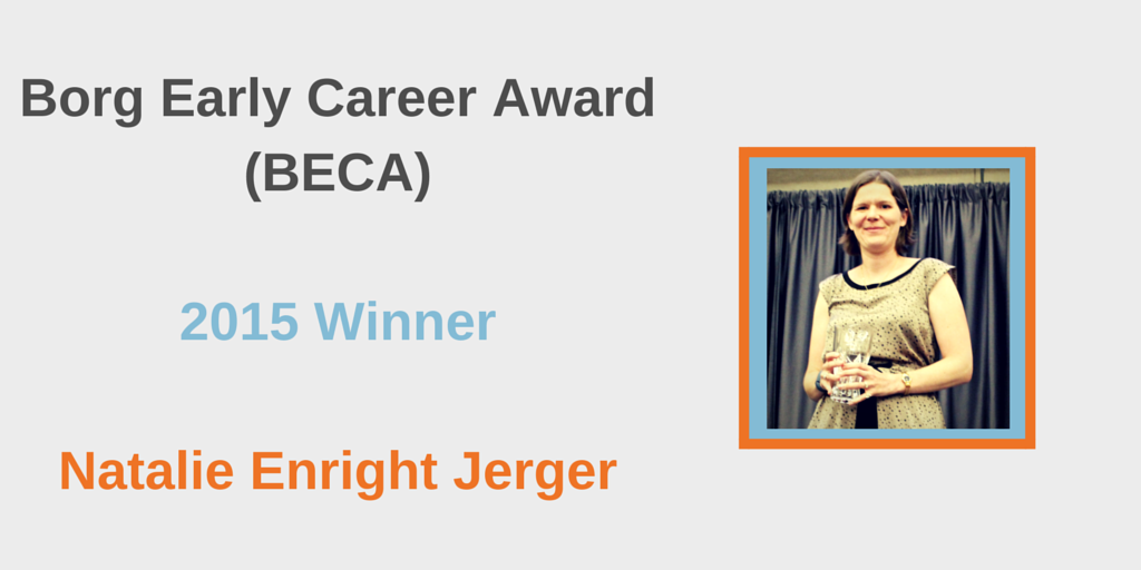 Borg Early Career Award (BECA) 2015