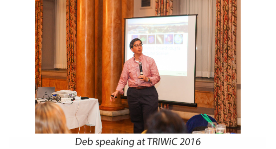 Deb at TRIWIC 2016