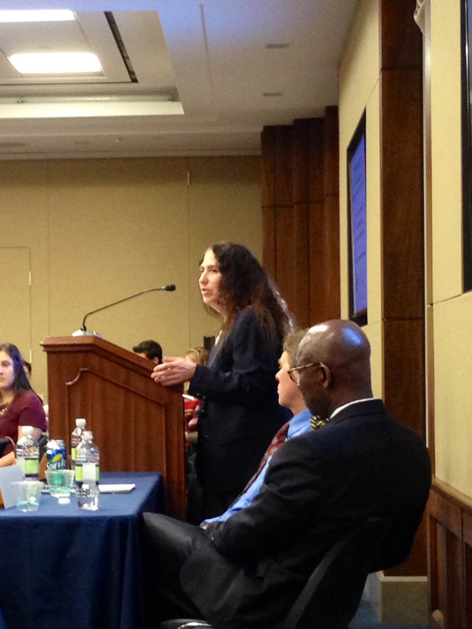 Nancy Amato presenting at the STEM Congressional Briefing