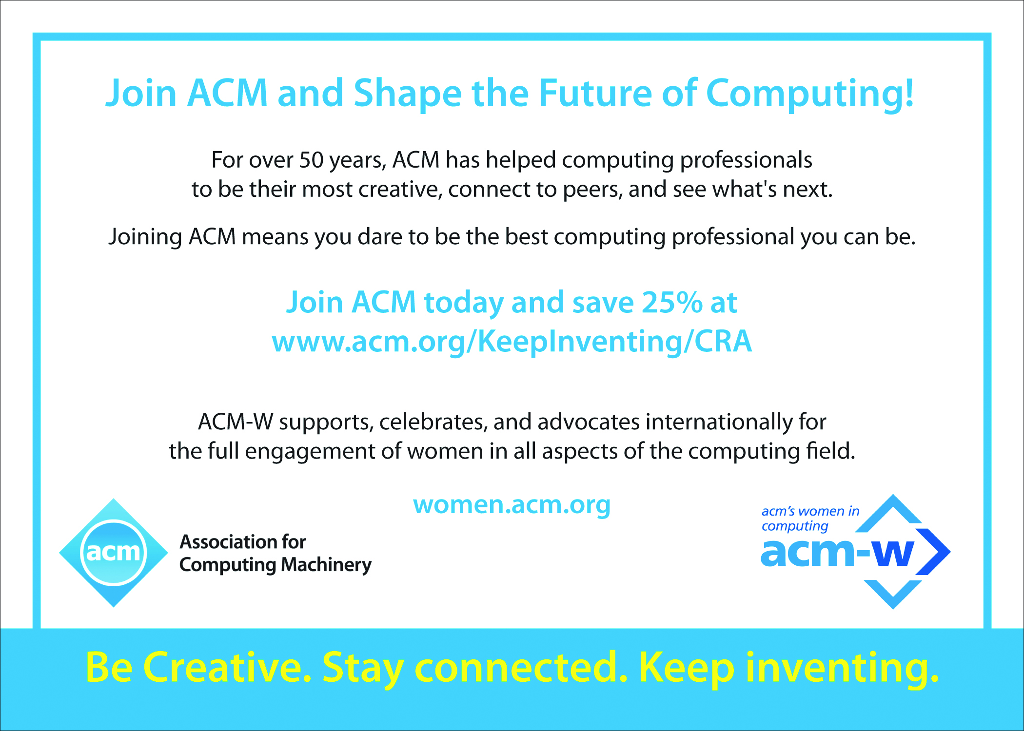 ACM ad for CRN